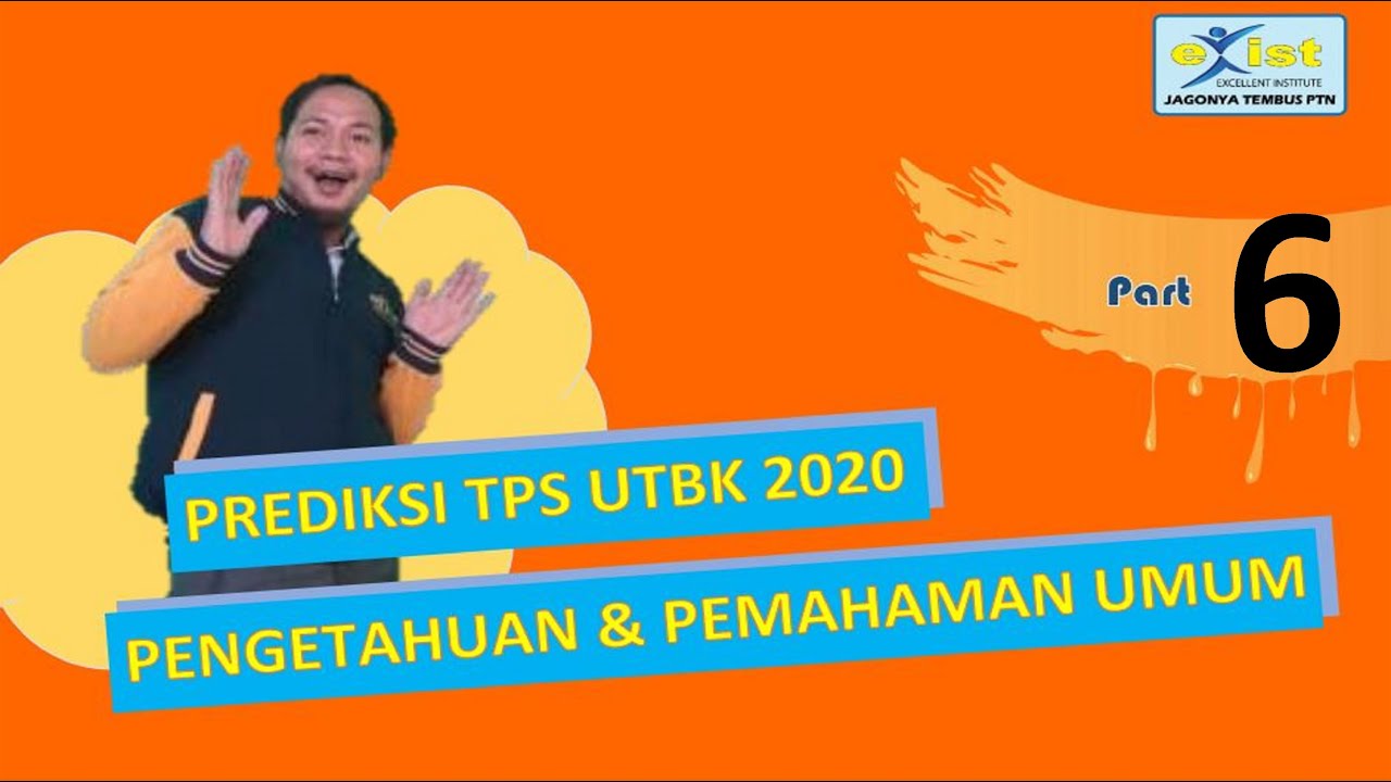 Prediksi Soal TPS UTBK 2020 Pengetahuan dan Pemahaman Umum (Bahasa