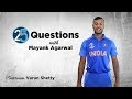 25 Questions with Mayank Agarwal | Who has the best beach bod in the Indian team?