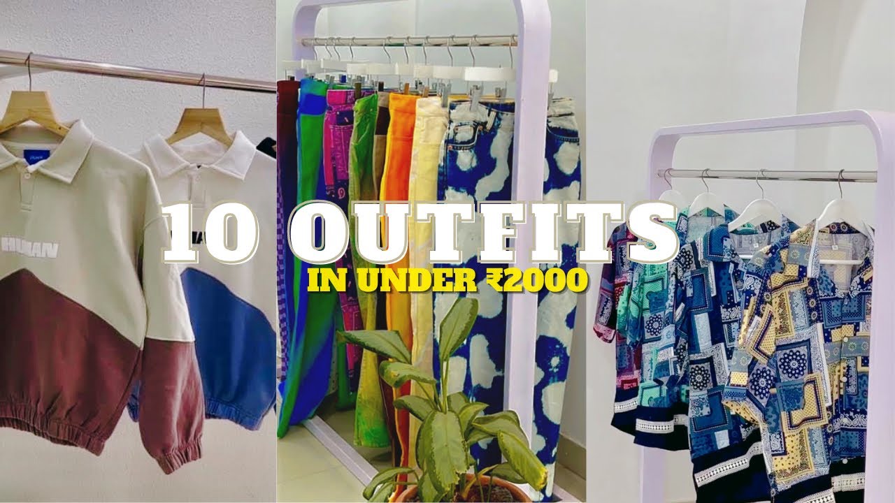 10 TRENDING (2023) OUTFITS UNDER ₹2K | SUMMER FASHION HAUL FOR MEN