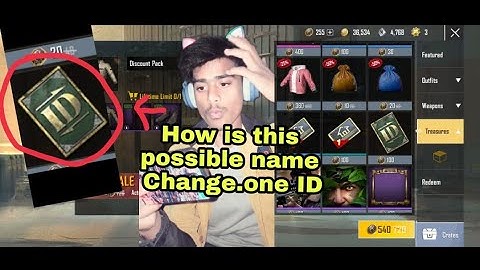 Aapne pubg mobile lite.me name change kaise kare.oour sath free ka Id kaise le.How to possible.