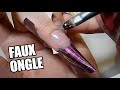 Rallonge un ONGLE comme une PRO 💅Les secrets du CHABLON