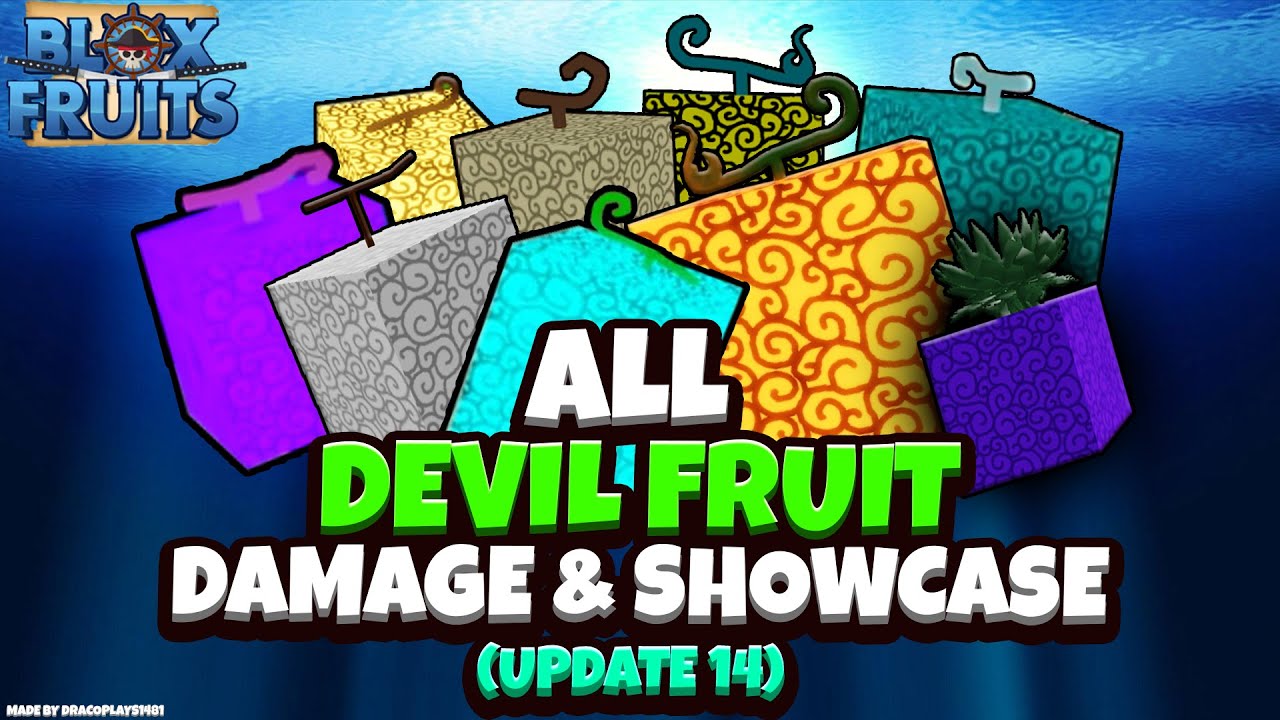 EVERY DEVIL FRUITS IN BLOX FRUIT FULL SHOWCASE ! (UPDATE 13) 