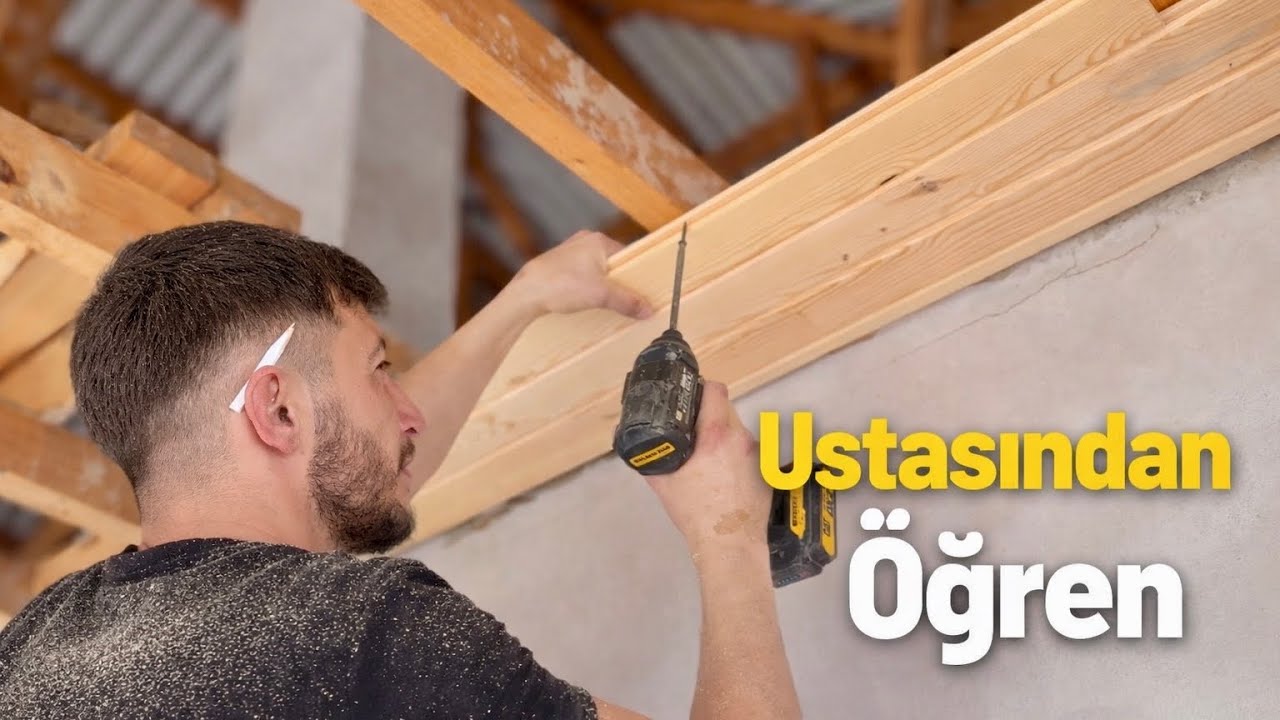 Ahşap Lambiri Nasıl Yapılır? Ustadan Uygulamalı Anlatım