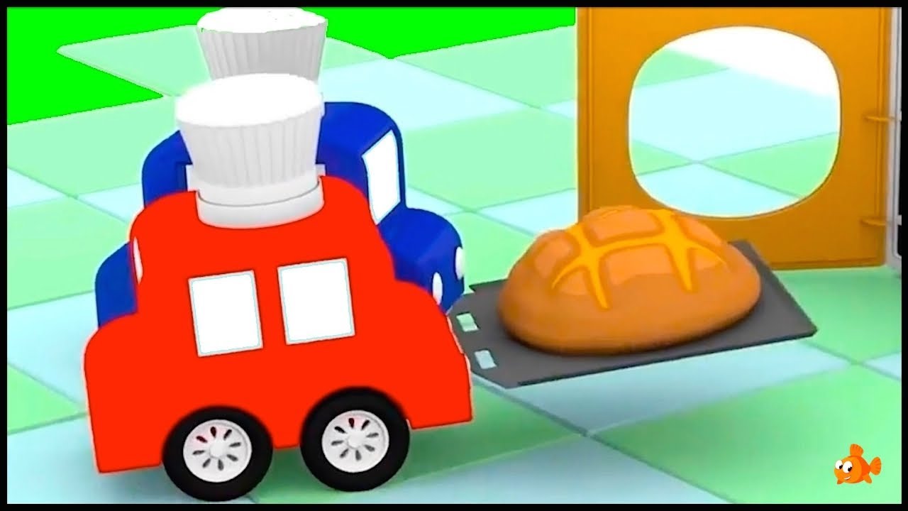 FOOD! - CARTOON KITCHEN! - Cartoon Cars - Cartoons for Children - Videos  for Kids - YouTube