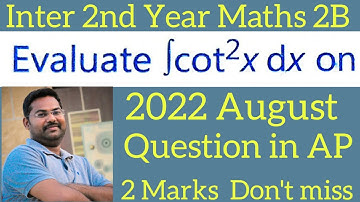 Integration||Inter 2nd Year Maths 2B@maths naresh eclass