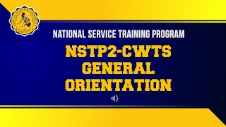 NSTP-CWTS Orientation Second Semester 2021-2022