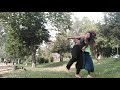 Contact improvisacin en parque de la ciutadella