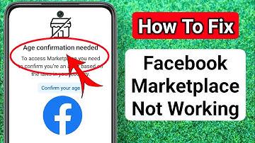 ✅ How to Fix Facebook Marketplace Not Working | Solve FB Marketplace Issues (2025)