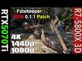 Fatekeeper Patch 0.1.1 - RTX 5070 Ti | 4K, 1440p, 1080p | DLAA - Ultra Performance DLSS 4.5