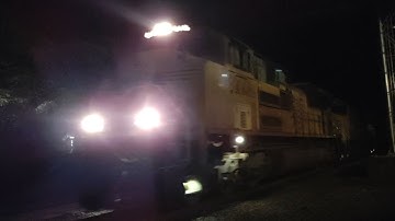 NS 212 with two Union Pacific engines in Charlottesville Virginia