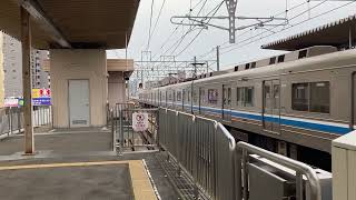 福岡市地下鉄1000N系04編成　姪浜駅に到着