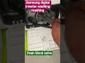 Samsung digital inverter,/washing mashing/Drain block solved