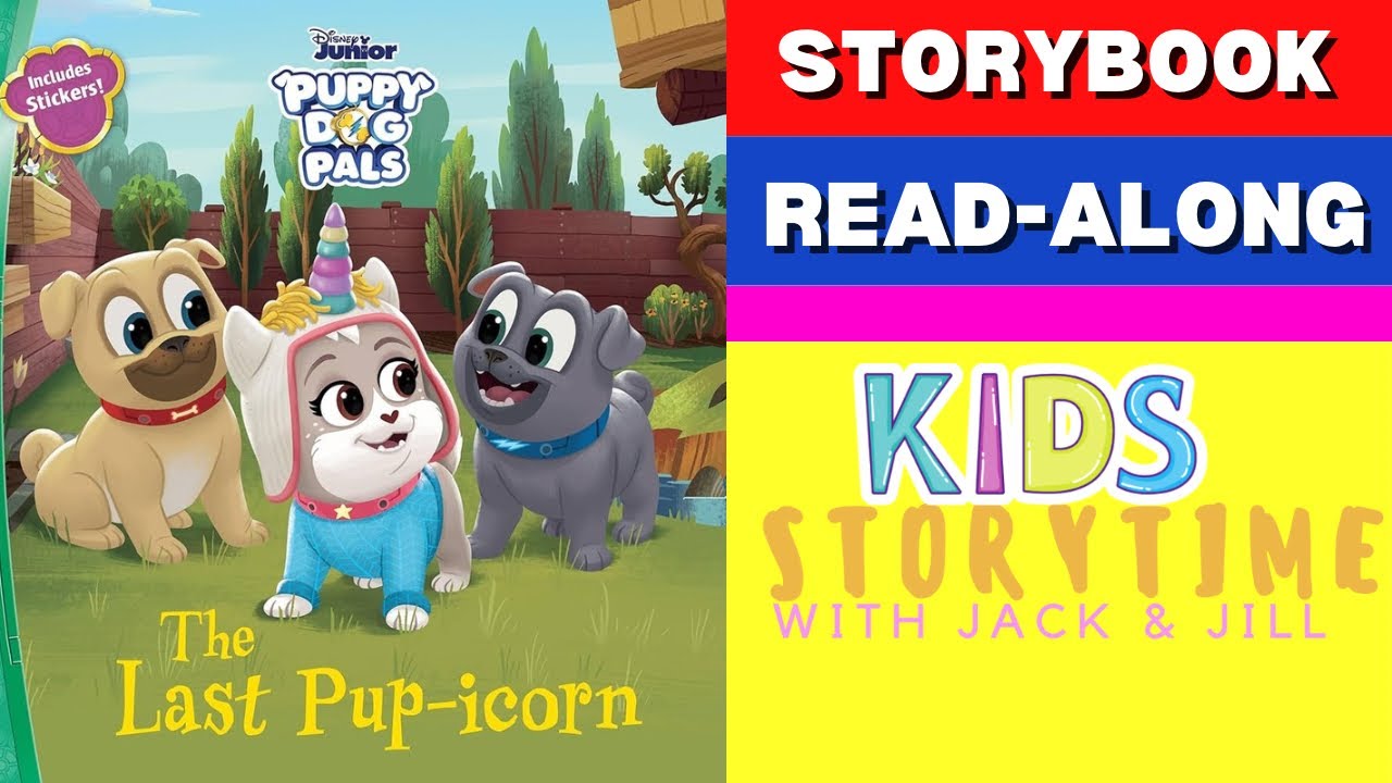 🎃👻 Kids Read Aloud Books : Disney Junior : Puppy Dog Pals : The