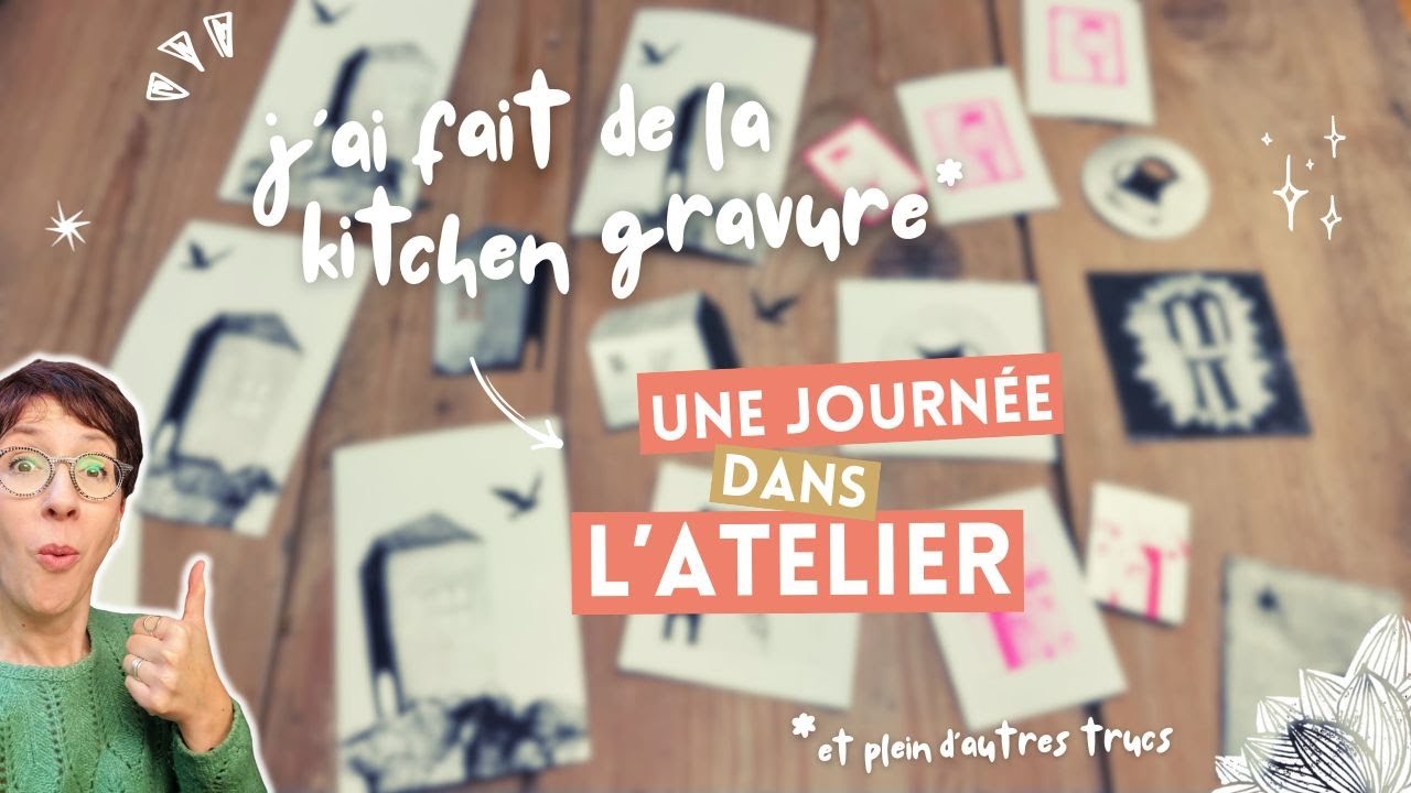 Une journée dans mon atelier