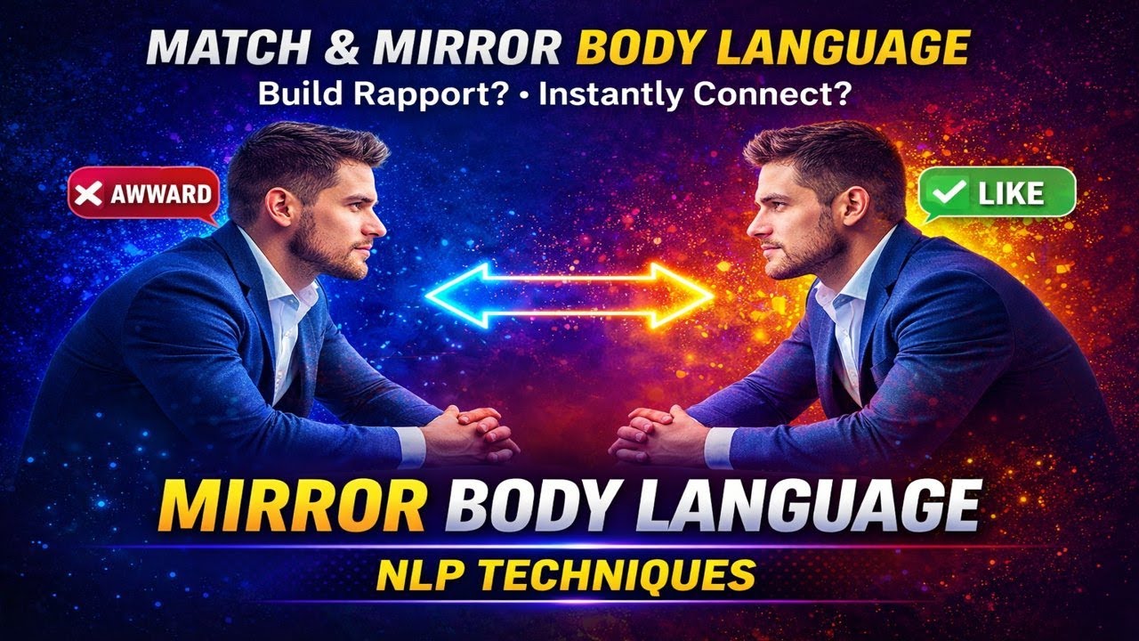 Mirror Body Language to Instantly Build Rapport (NLP) | Yoga Mind Mastery