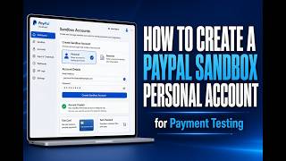 How to Create a PayPal Sandbox Personal Account for Payment Testing