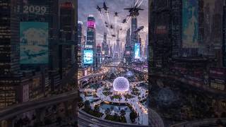 #Future city in 2099##