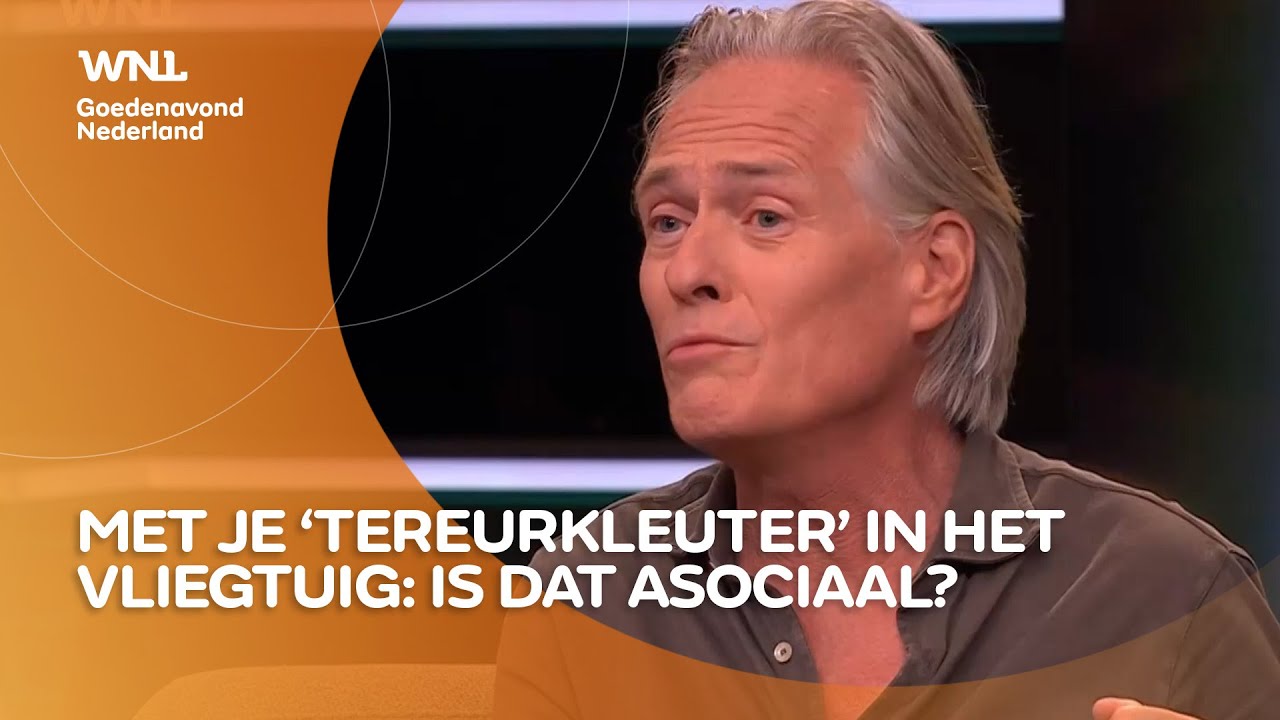 Jort Kelder is 'terreurkleuters' in het vliegtuig spuugzat: 'Ouders, neem je verantwoordelijkheid!'