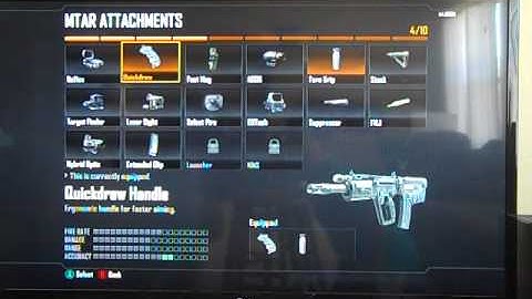 cod black ops 2 mtar class setup