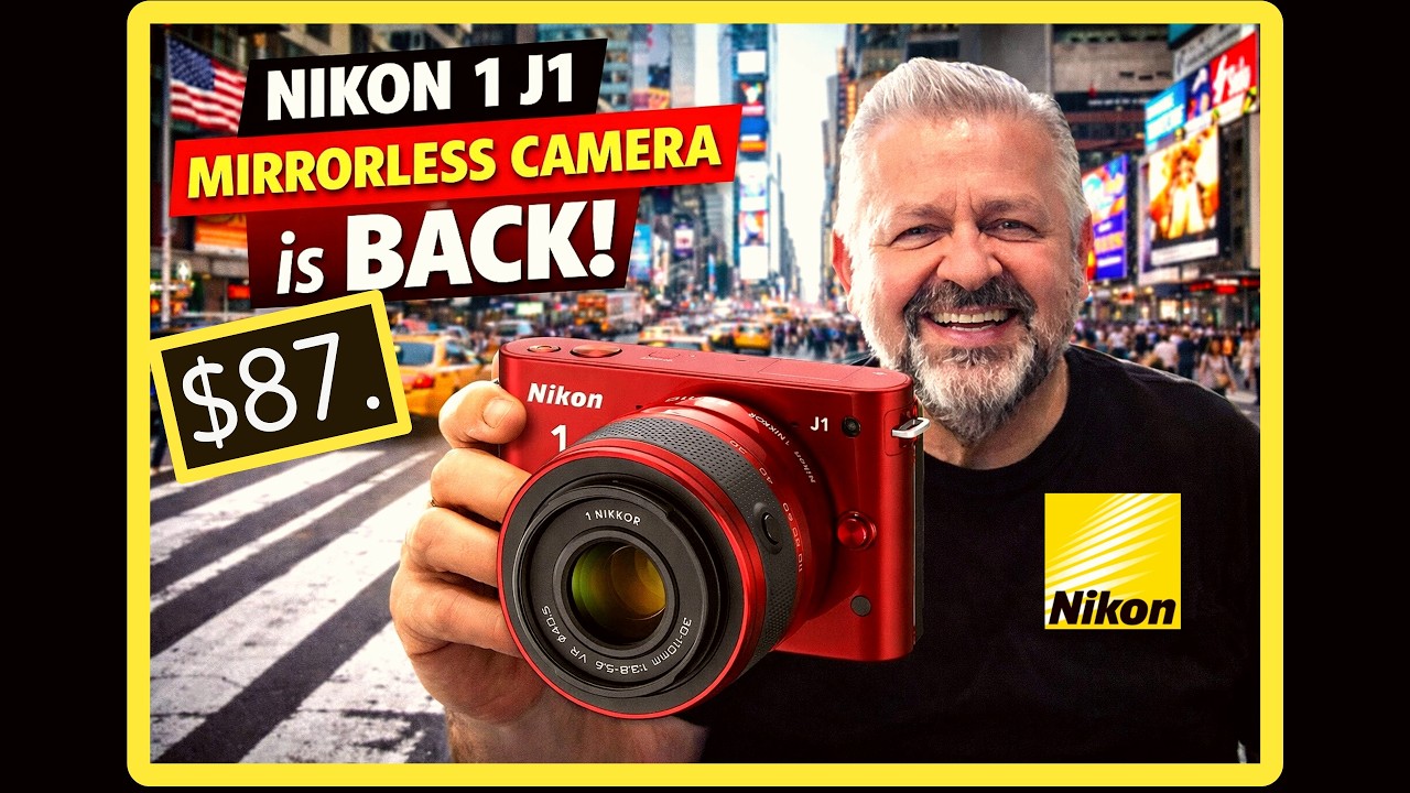 Nikon 1 J1 Mirrorless Camera Review Video and Photography Class