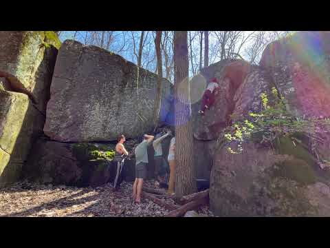Beta Video for climb Super Slab v0, Devil's Lake