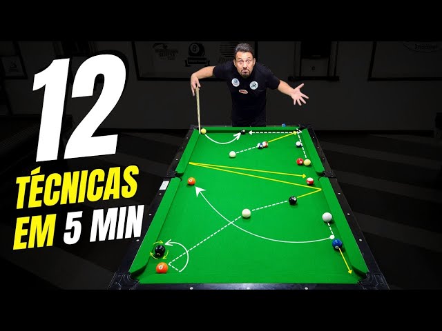 Como usar efeito na tabela - Tacada de profissional 🔥🎱 