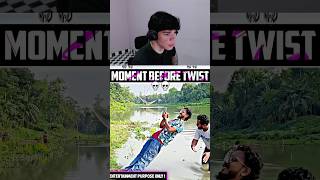 momentos antes do acontecimento: