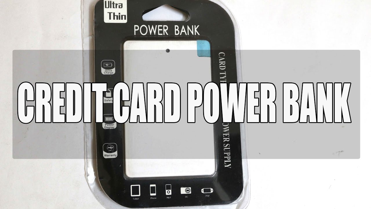 Credit Card Power Bank Slim 2500 Mah Credit card power Bank Android