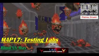 DOOM 2: DOOM ZERO - MAP17: Testing Labs (UV-Max, Pistol Start, No Saves!)