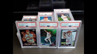 Mike Trout PSA 10's never get old to collectors! 50 card PSA reveal loaded with The Millville Meteor