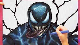 Comment Dessiner Venom Facilement