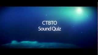 Ctbto Sound Quiz