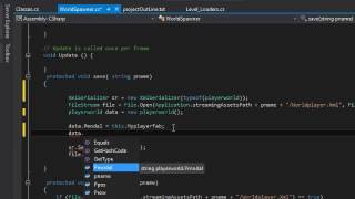 Unity 3d Programming Saving and Loading a player Into a game world (Part 5)