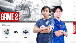 EVOS GLORY vs REBELLION ESPORTS | Regular Season Week 9 Day 2 | Game 2 | #MPLIDS13