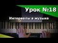 Урок 18. Интервалы в музыке. Курс "Любительское музицирование".