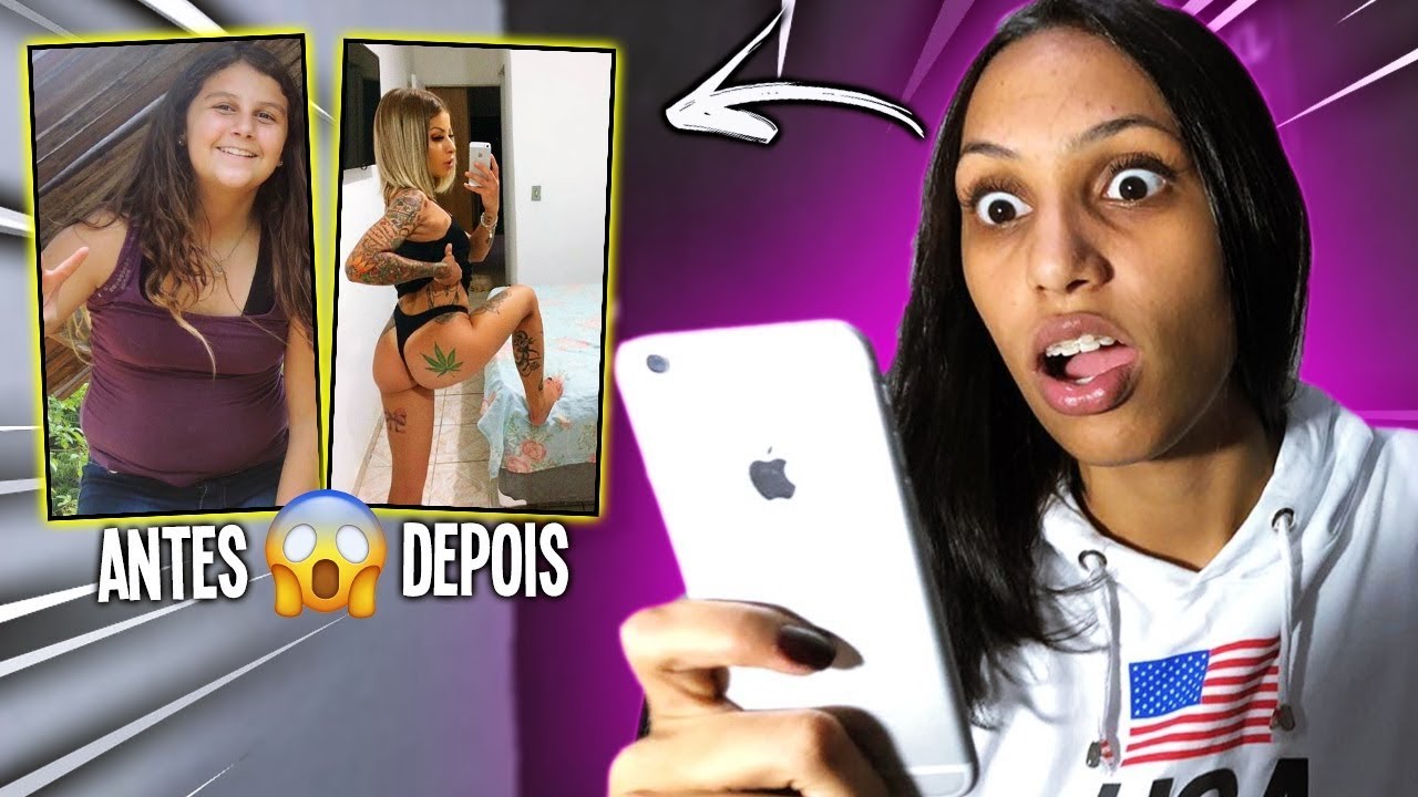 REAGINDO A FOTOS ANTES E DEPOIS DA MINHAS INSCRITAS!! - YouTube
