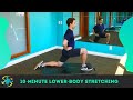 Follow along lowerbody stretching routine simple  effective