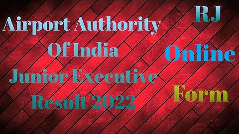 AAI Junior Executive Result 2022 ll Mobile Par AAI Junior Executive Result Kaise Dekhe