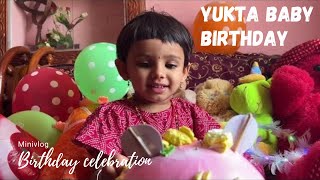 Yukta baby 3rd year birthday celebration |minivlog|shreevlogs by shree vlogs 850 views 3 weeks ago 3 minutes, 10 seconds