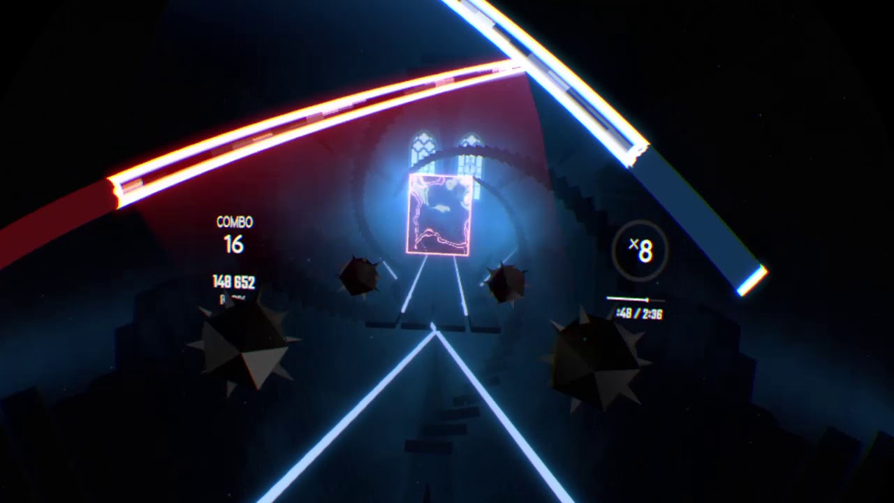 Beat Saber gameplay expert steam - YouTube