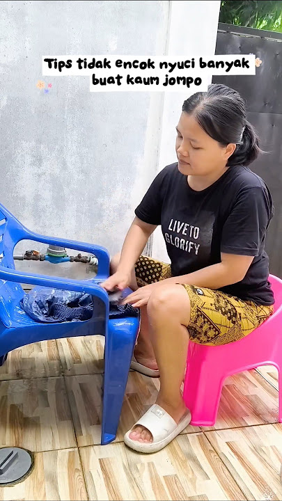 Washing tips for the elderly, aka those with arthritic waists