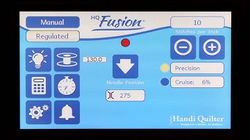Using Easy-Set Tension on the HQ Fusion