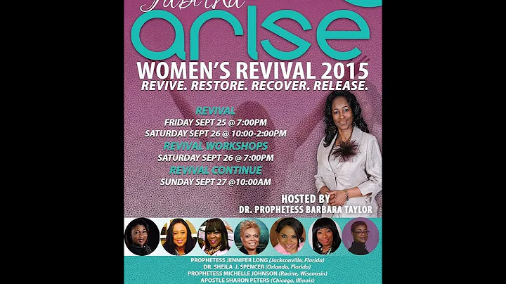 Apostle Sharon Peters -Tabitha Arise