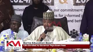 Information Borno Education Boom - 1.8m Enrolled As Governor Pays Exam Fees Guide
