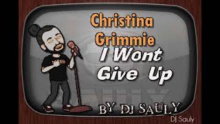 Christina Grimmie - I Won't Give Up (Karaoke)