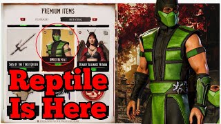 MK1- Shop Update REPTILE After Patch! UMK3 skins (Mortal Kombat 1)