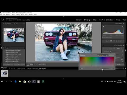แต่งรูปโทนดาร์ก ด้วยโปรแกรม Adobe Lightroom