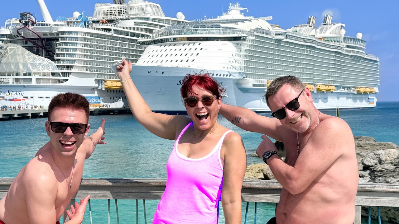 På Luksus Ø på Bahamas!