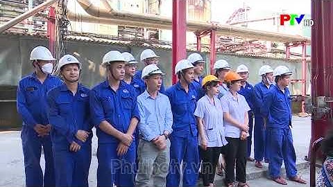 Gắn biển công trình chào mừng Đại hội Công đoàn Tổng Công ty Giấy Việt Nam