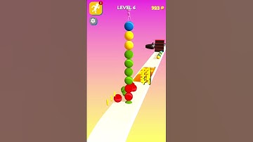 stack rider candy run 🍬🍭 /2 mobile game play ASMR iOS android #shortsgame #asmr #asmrgame